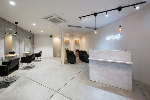 実績に『ATRAS hair salon』を追加しました。